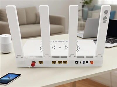 4GE 1POTS WiFi6 ONU: Uned Rhwydwaith Optegol y Genhedlaeth Nesaf-Eithaf