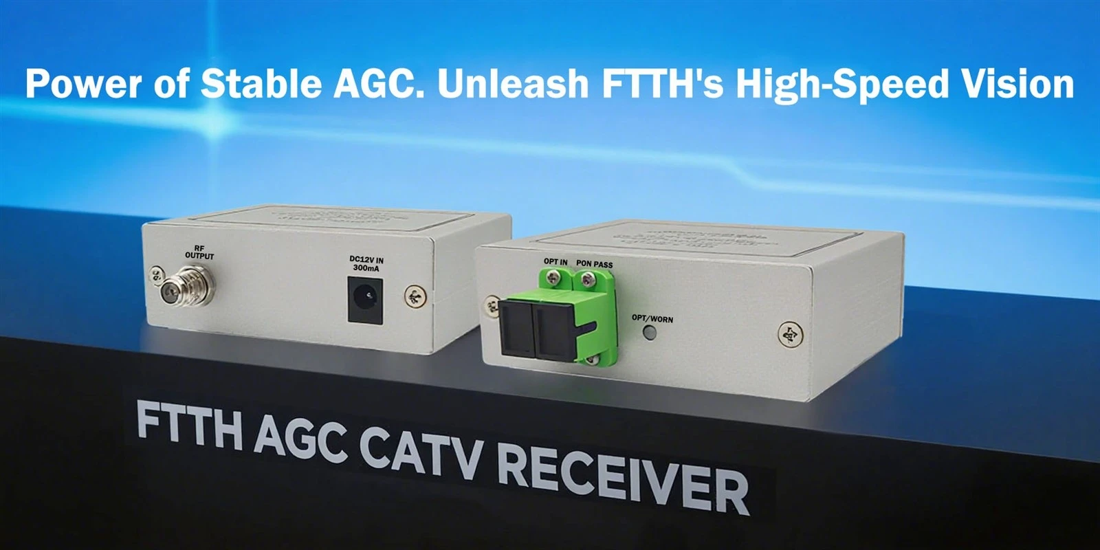 FTTH AGC CATV RECEIVER1