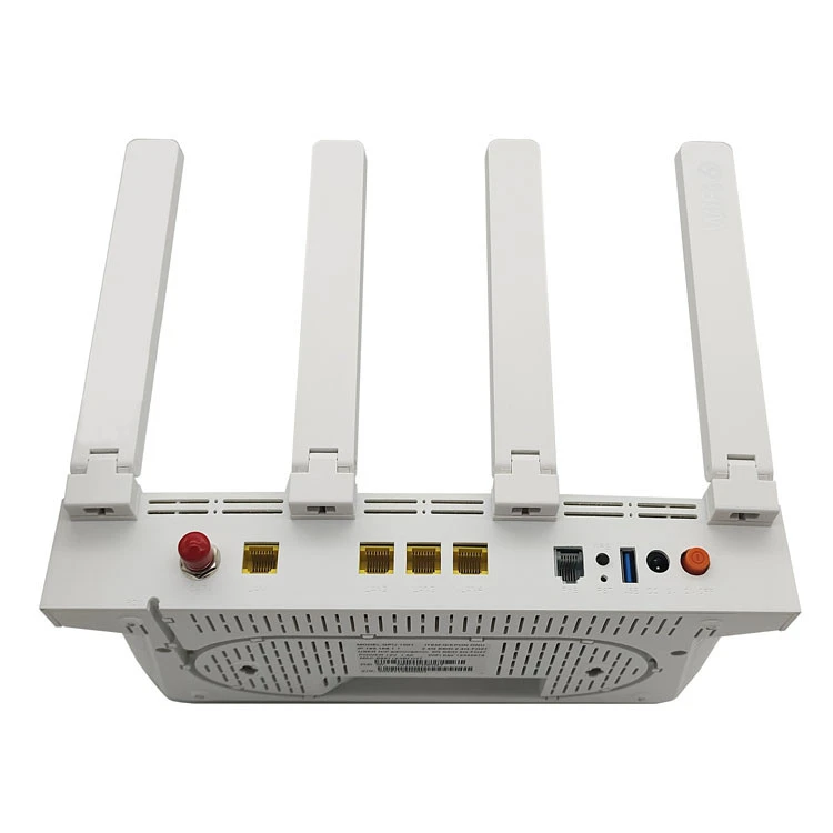 XPON ONU 4GE+1POTS+CATV+USB3.0+WIFI6 AX3000